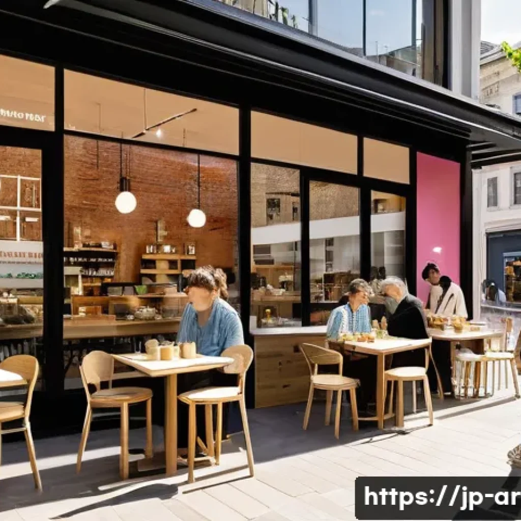 건축 프로젝트의 경제적 영향 평가 사례 - **Vibrant Community Growth Around a New Urban Hub**
A bustling and lively scene depicting the "e...